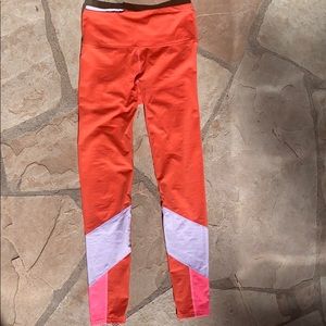 Joy Lab yoga/workout leggings- coral and pink